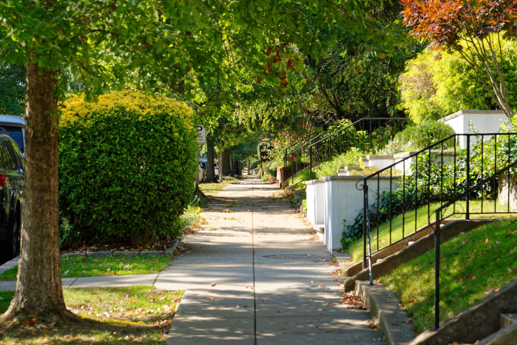 The neighborhood of Woodley Park at Cathedral Mansions, Washington, DC, 20008