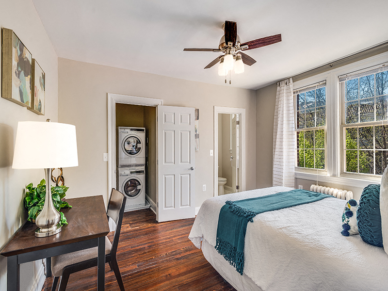 One-bedroom bedroom (staged)  at August, Washington