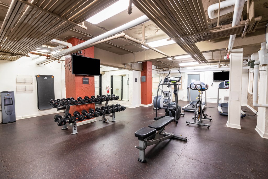 the gym at the collective venues old oak in chattanooga