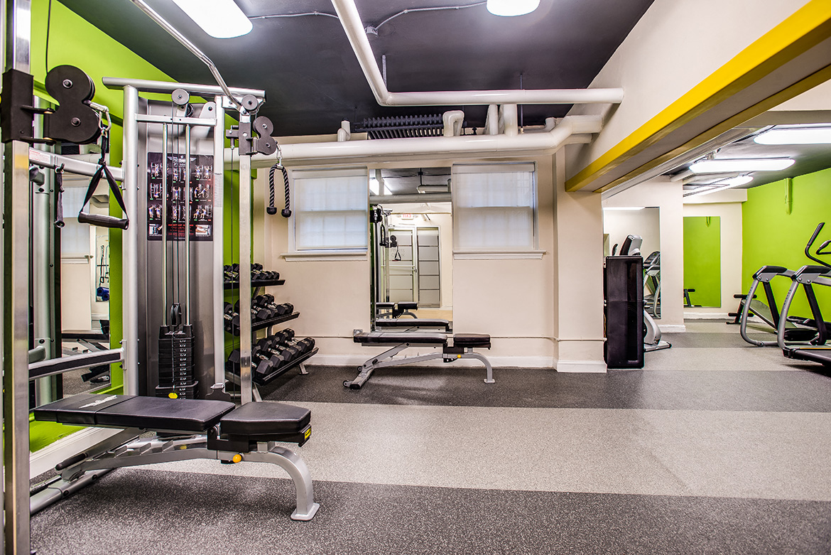 Fitness center at Connecticut Gardens, Washington, 20009