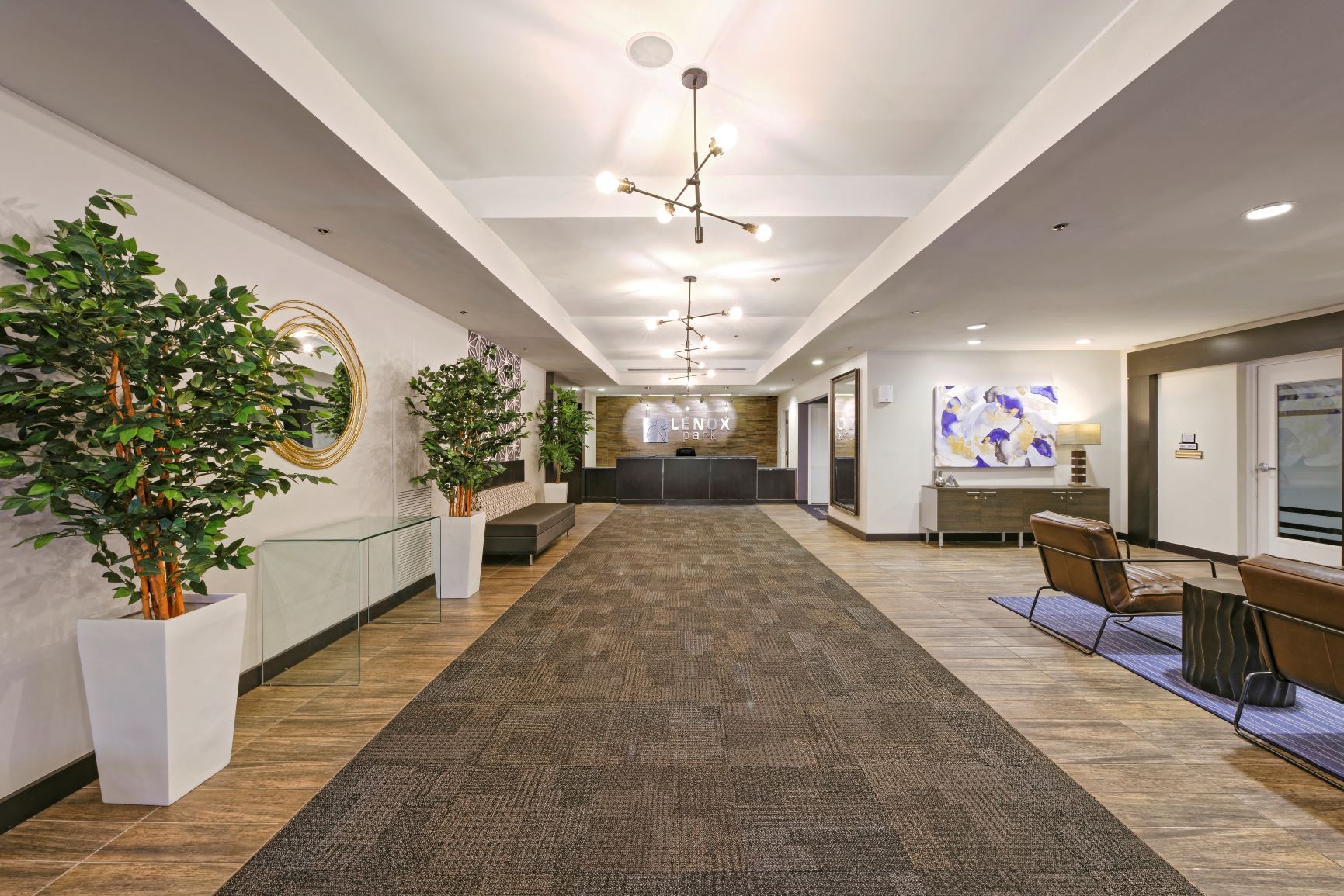 Building lobby  at Lenox Park, Silver Spring, 20910