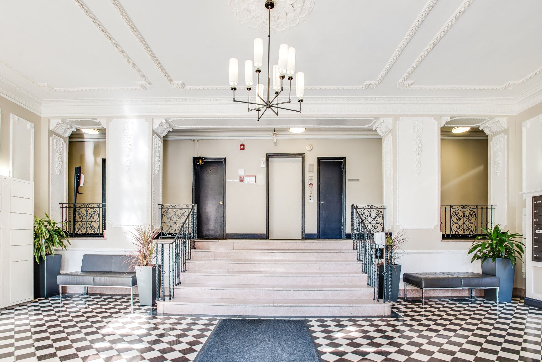 Building lobby at Paramount, Washington