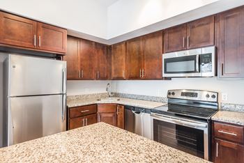 Granite countertop at 1600 Pennsylvania Ave SE Apartments, Washington, Washington