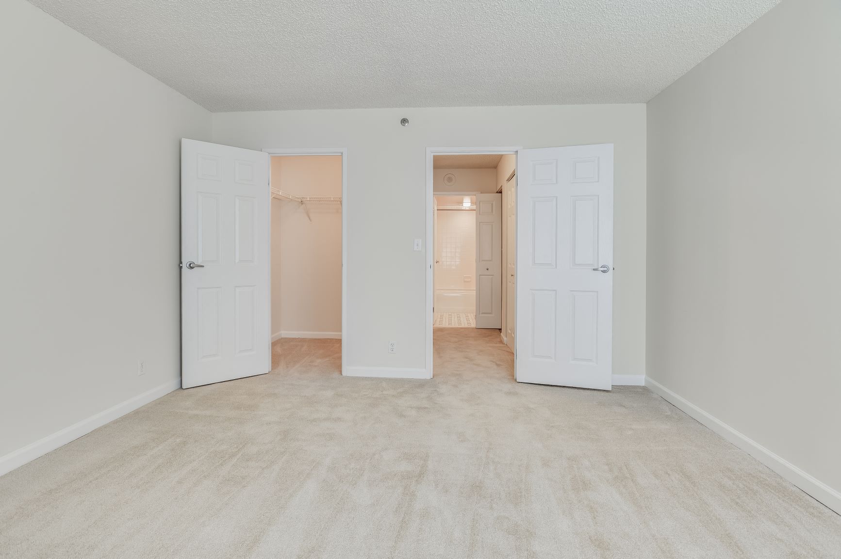 Apartment bedroom with closet space  at Lenox Park, Silver Spring, Maryland