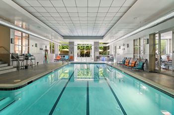 Indoor pool at Lenox Club, Virginia, 22202