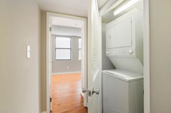 Stacked Washer/Dryer at 1633 Q, Washington