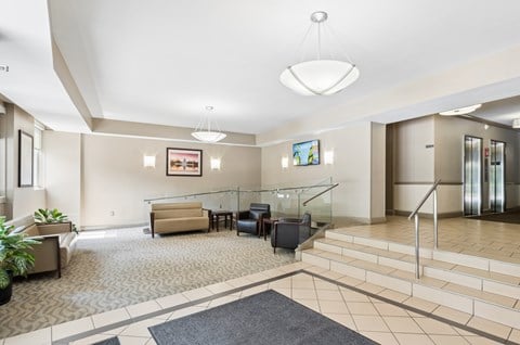 Idaho Terrace Apartments lobby in Cathedral Heights Washington DC