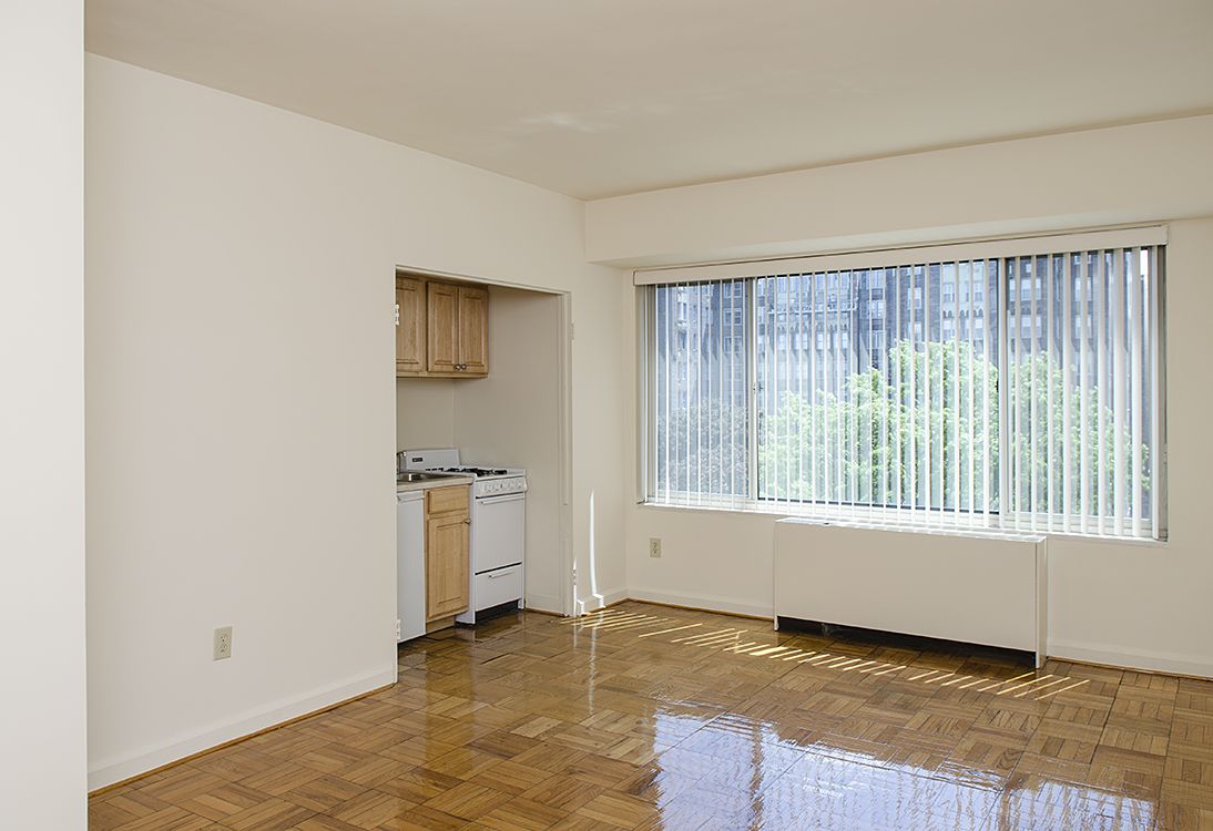 Unfurnished Living Area at Idaho Terrace, Washington, 20016