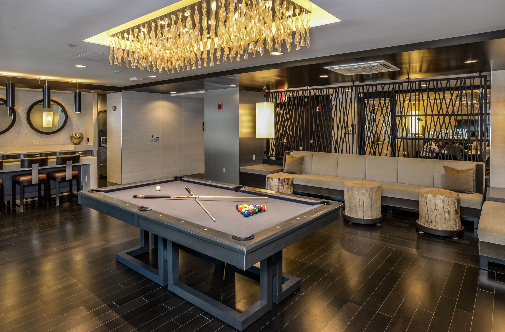 Community room at The Lex