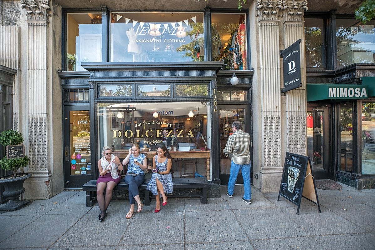 Restaurants and Cafes in Dupont Circle at President Madison, Washington