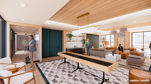 Coming Soon! Newly Renovated Party Room At Lenox Club in National Landing, Arlington, VA 22202