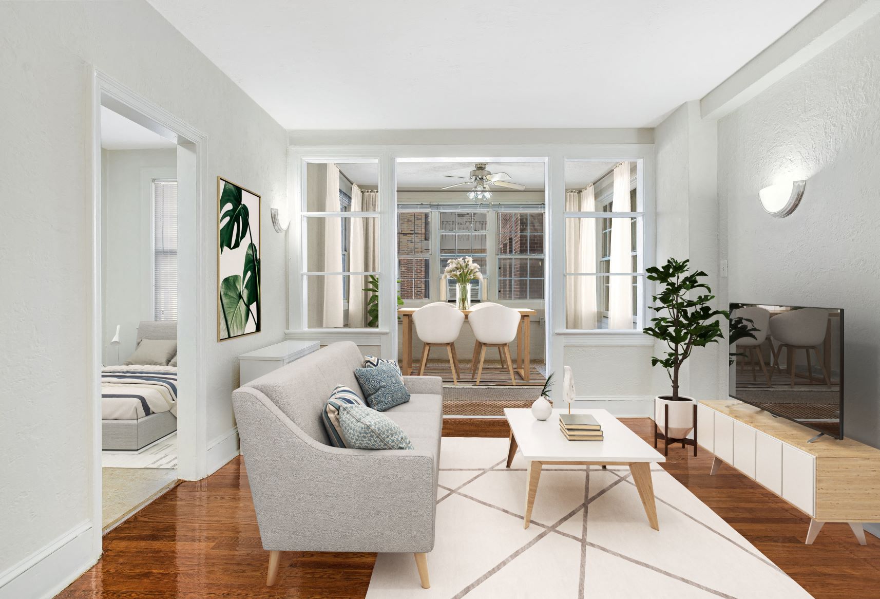 Modern Living Room at Paramount, Washington, Washington