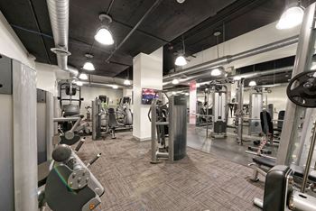 Fitness Center With Modern Equipment at Park Place at Petworth, Washington, DC, 20011