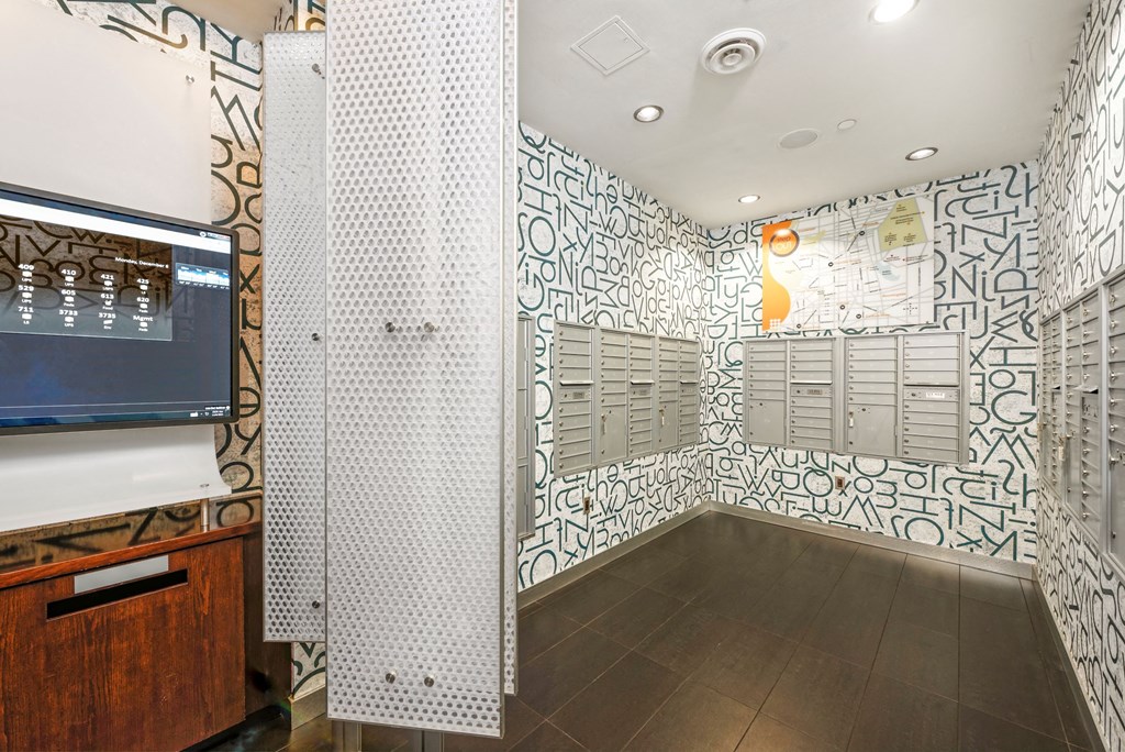 Mail area at Park Place at Petworth, Washington, DC, 20011