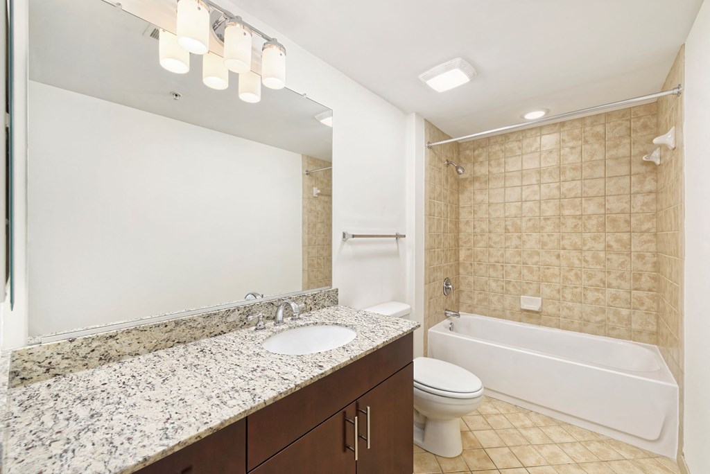 Two-bedroom bath at Park Place at Petworth, Washington, Washington