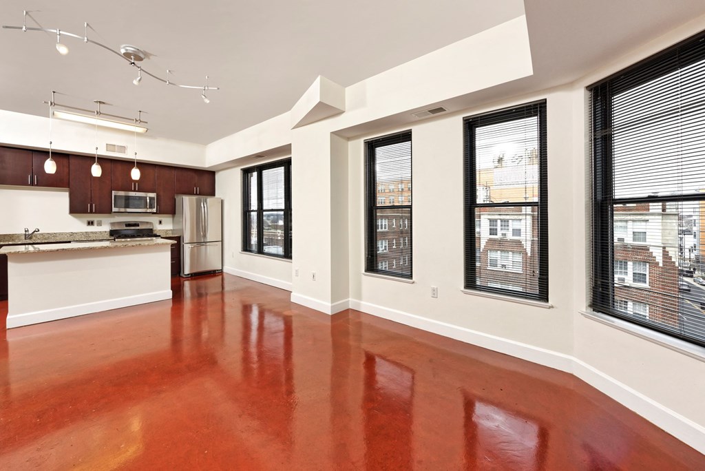 Two-bedroom living and dining at Park Place at Petworth, Washington, DC