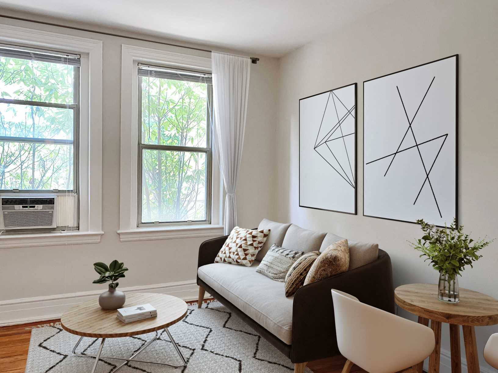 Studio (virtually staged) at President Madison, Washington