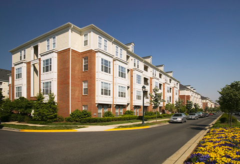 Property Exterior at The Residences at King Farm Apartments, Rockville, Maryland