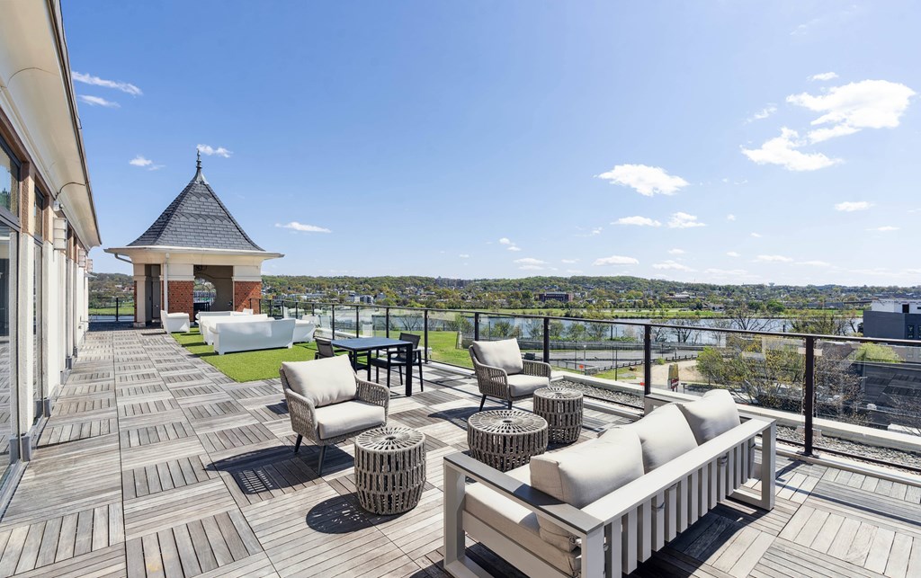 Rooftop deck at 1600 Pennsylvania Avenue SE, Washington, DC, 20003
