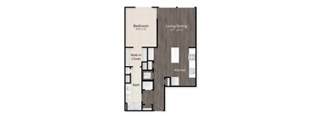 One Bedroom at Valo Apartments