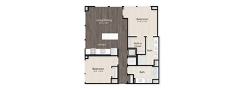 Two Bedroom at Valo Apartments