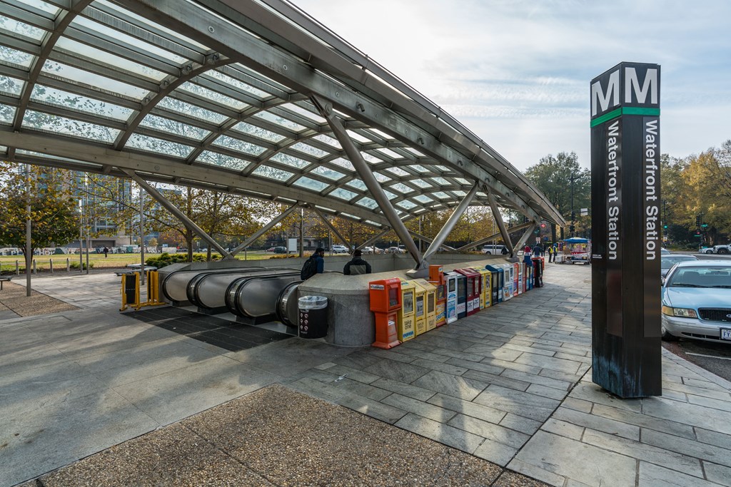 Nearby Waterfront Metro station at Valo Apartments, Washington, DC 20024
