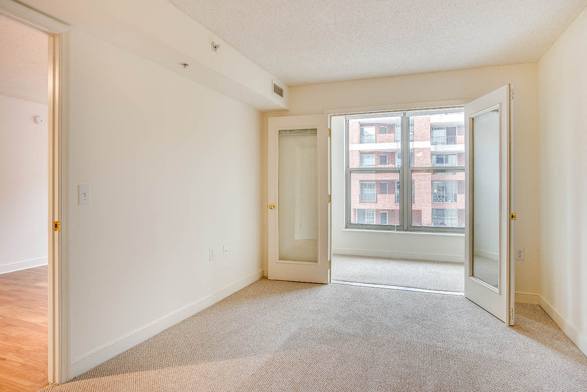 Bedroom at West End Residences, Washington