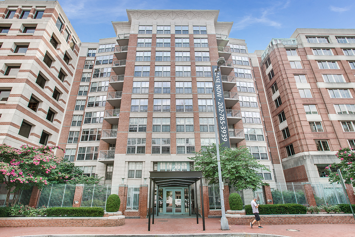 Building exterior at West End Residences, Washington, DC