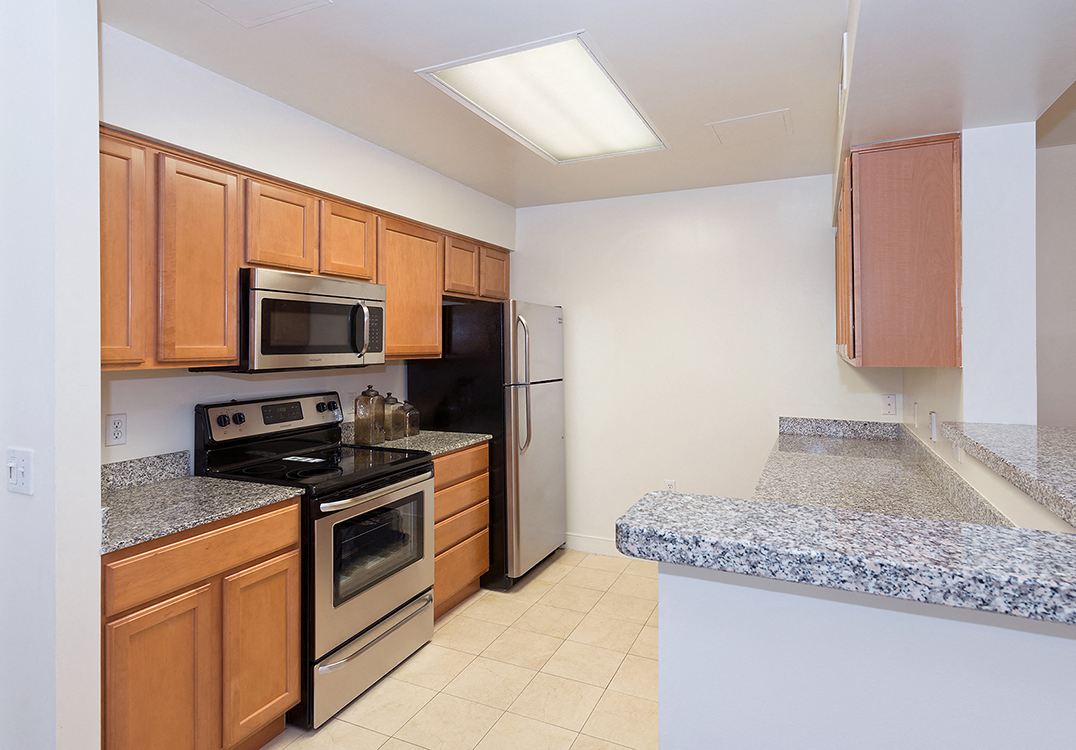 Kitchen at West End Residences, Washington, Washington