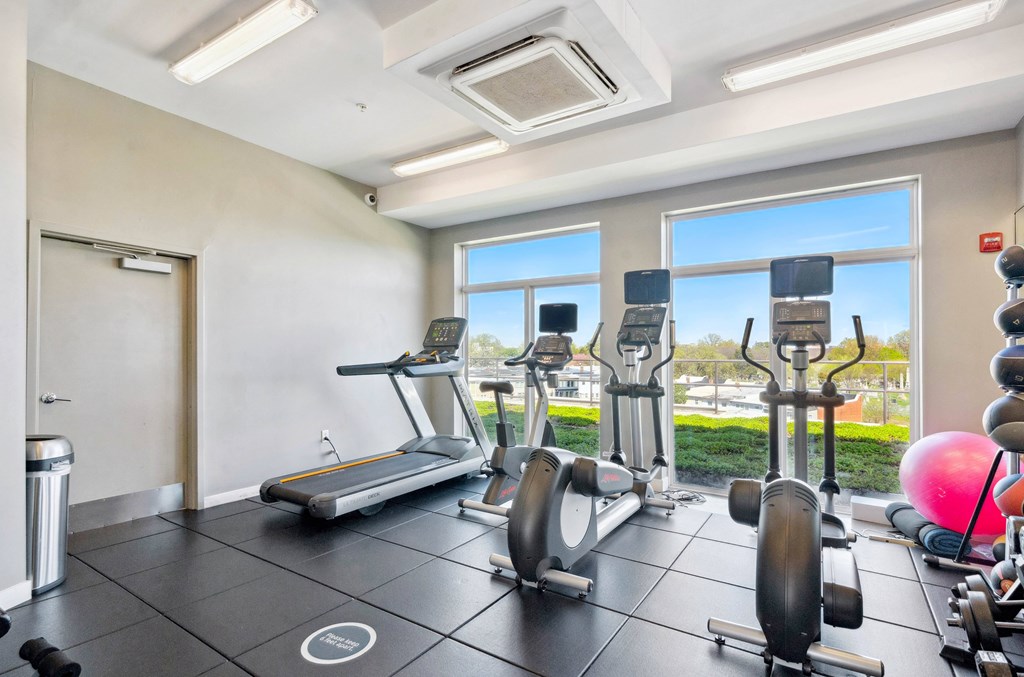 Fitness center at 1600 Pennsylvania Avenue SE, Washington