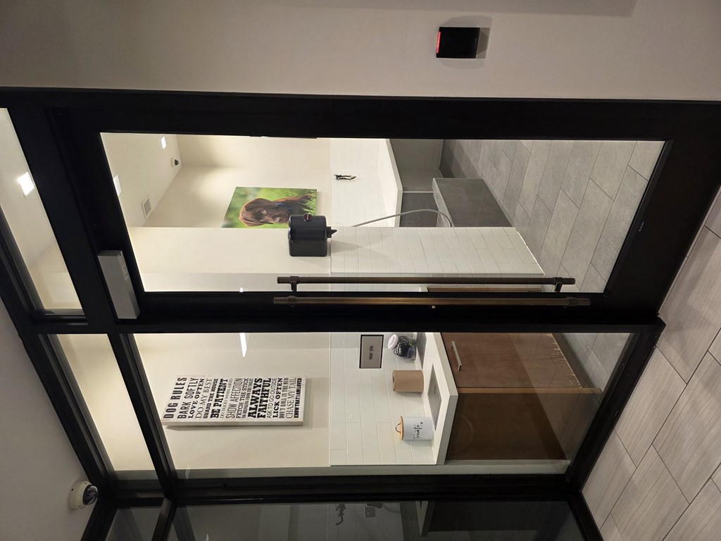 Pet spa wash station at Valo Apartments in Southwest Waterfront, Washington, DC 20024