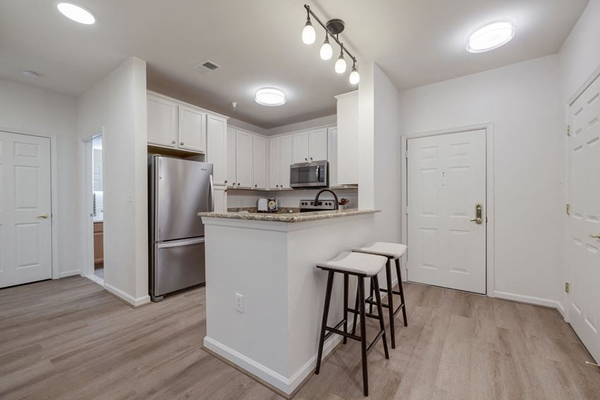 Bar Come see the new chef inspired kitchens at Evergreens at Columbia Town Center