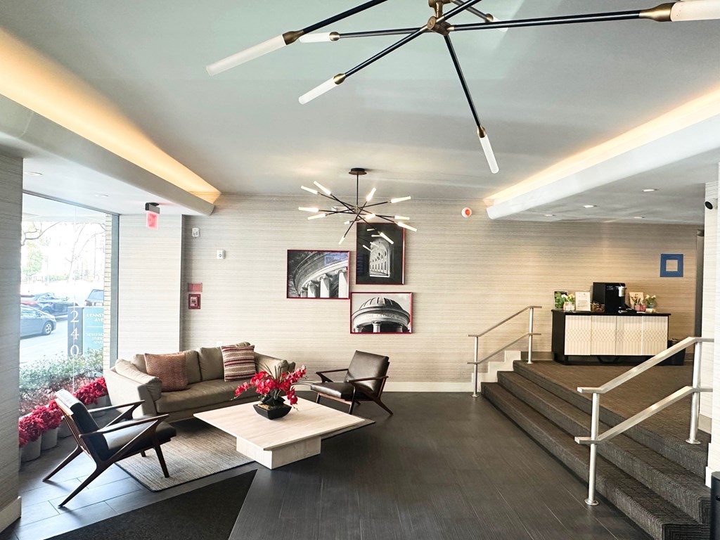 Lobby at 2400 Pennsylvania Avenue Apartments, Washington, DC,20037