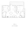 2B-4 Floor Plan 2B-4 Floor Plan at The Rushmore, Washington, Washington