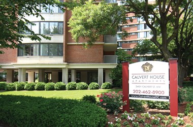 Calvert House Exterior at Calvert House Apartments, Washington, DC, 20008