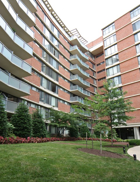 View of Exterior from Pennsylvania Ave at Calvert House Apartments, Washington, DC