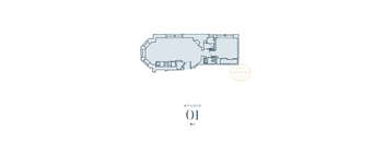 Studio 01 Floorplan