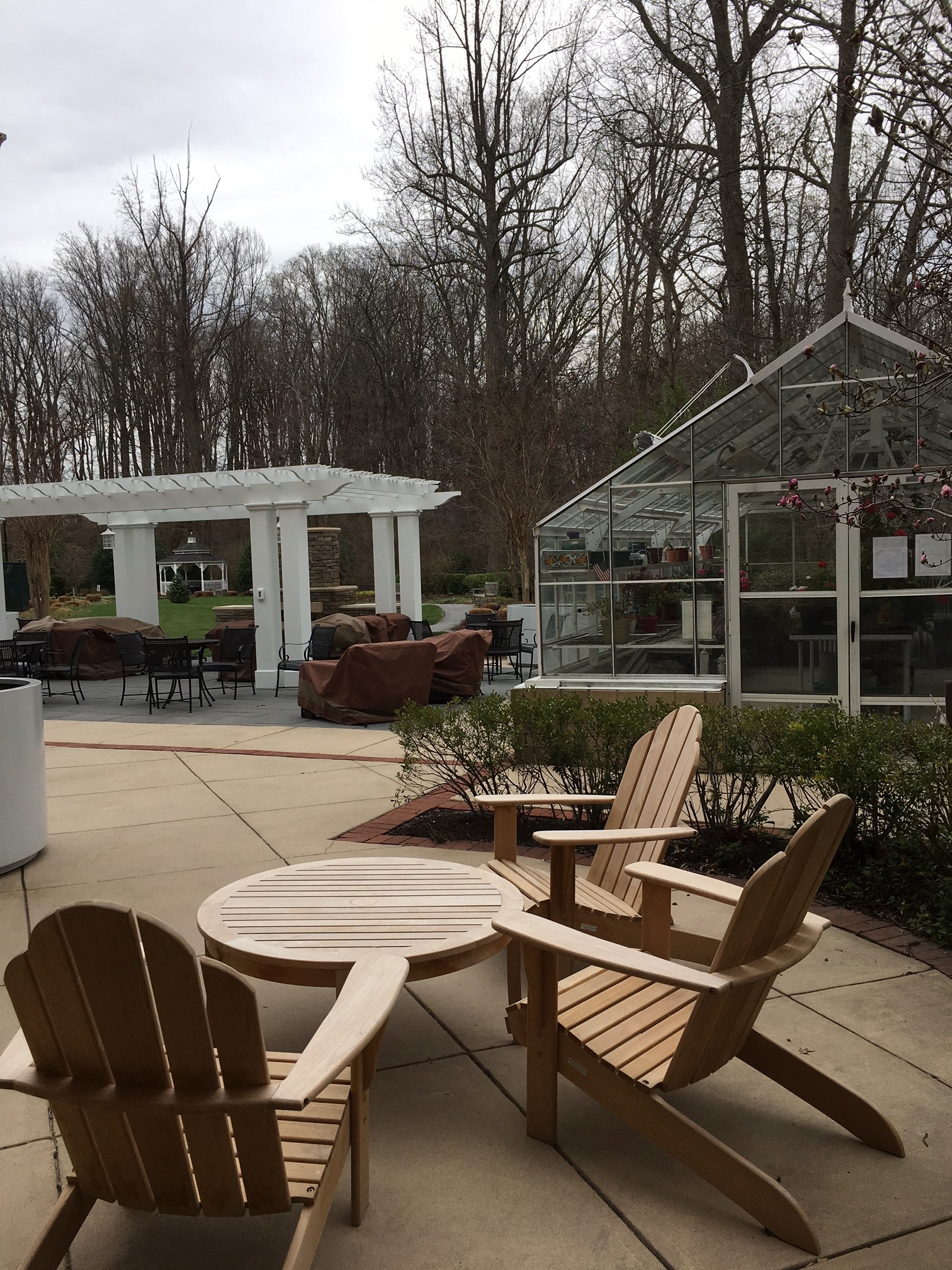 Marvelous Patio at Evergreens at Columbia Town Center, Columbia, MD,21044