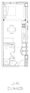 J-A1 Floor Plan J-A1 Floor Plan at The Rushmore, Washington, 20003