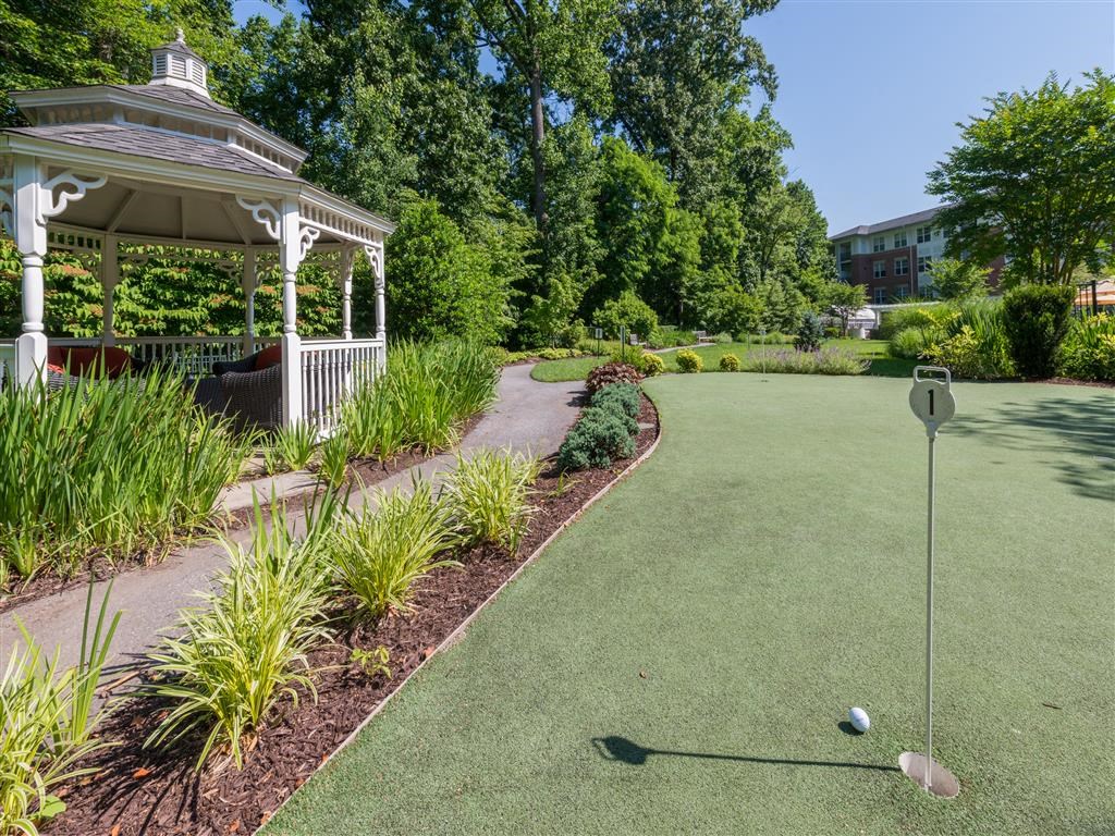 Beautiful Landscaping and Park-like Setting at Evergreens at Columbia Town Center, 10101 Governor Warfield Parkway, Columbia, MD