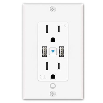USB Smart Outlet with Alexa & Google