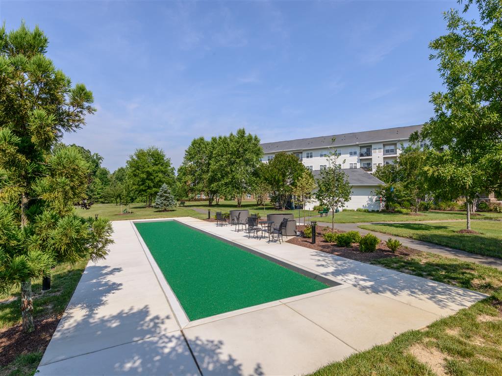 Bocce Ball Court at Evergreens at Smith Run, Virginia, 22401