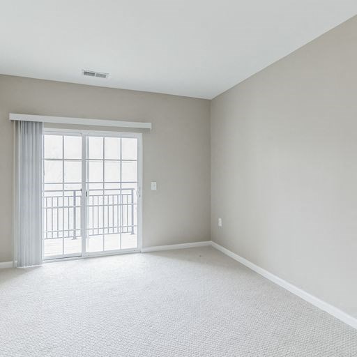 Carpeted Living Area at Evergreens at Smith Run, Virginia, 22401