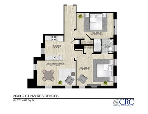 3039 Q Street NW 1-2 Beds Apartment for Rent - Photo Gallery 13