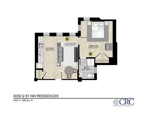 3039 Q Street NW 1-2 Beds Apartment for Rent - Photo Gallery 10