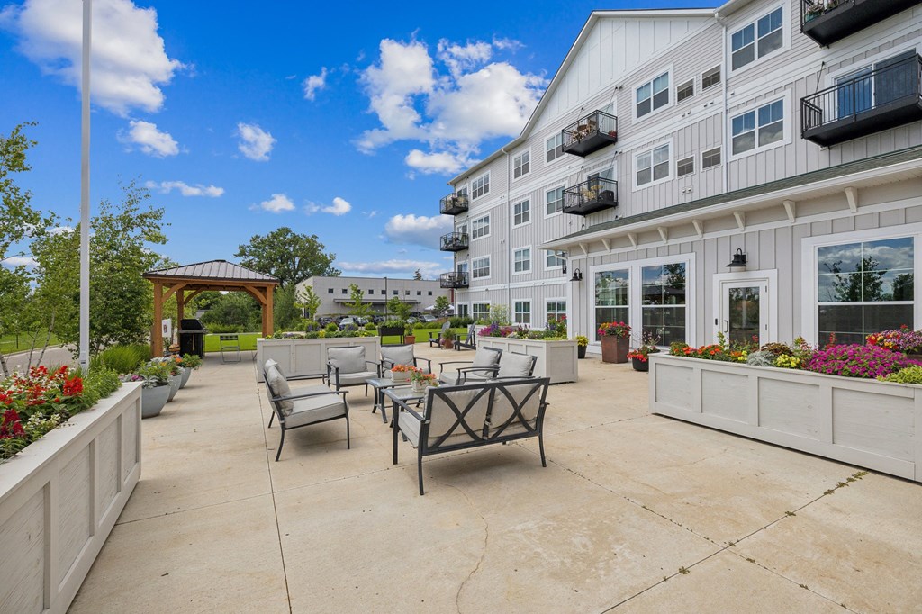 Rooftop Patio at The Hendrickson, Falcon Heights, Minnesota