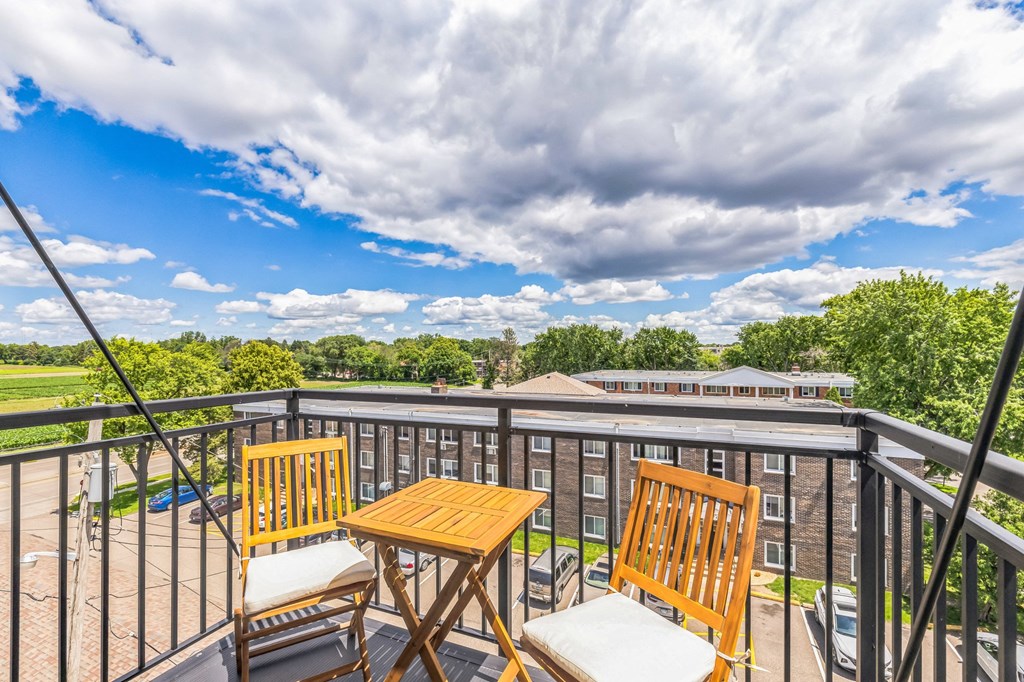 Balcony And Patio at The Hendrickson, Falcon Heights, MN, 55113