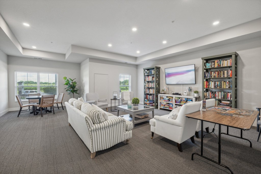 Community Room at The Hendrickson, Falcon Heights, MN, 55113