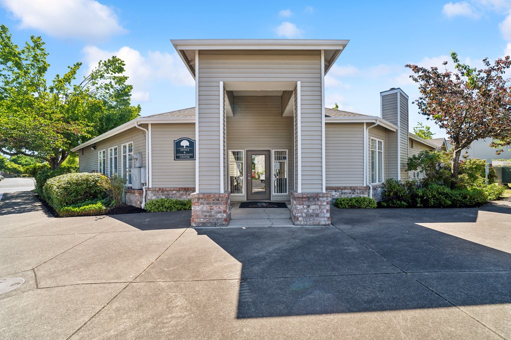 a house with a driveway in front of it
