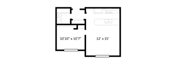 1 Bedroom | 1 Bath